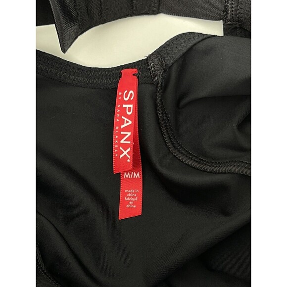 Spanx 10205R Under Wire Bodysuit Shapewear Slimming Black Size M (E-9) - Picture 6 of 8